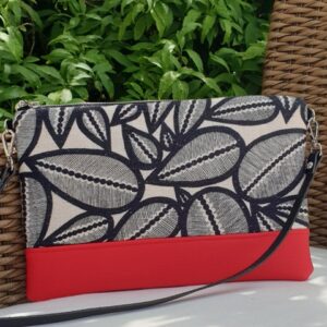 pochette bandoulière ANNA rouge